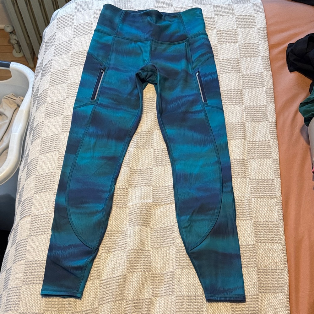 Athleta Rainier Leggings w/reflective pockets